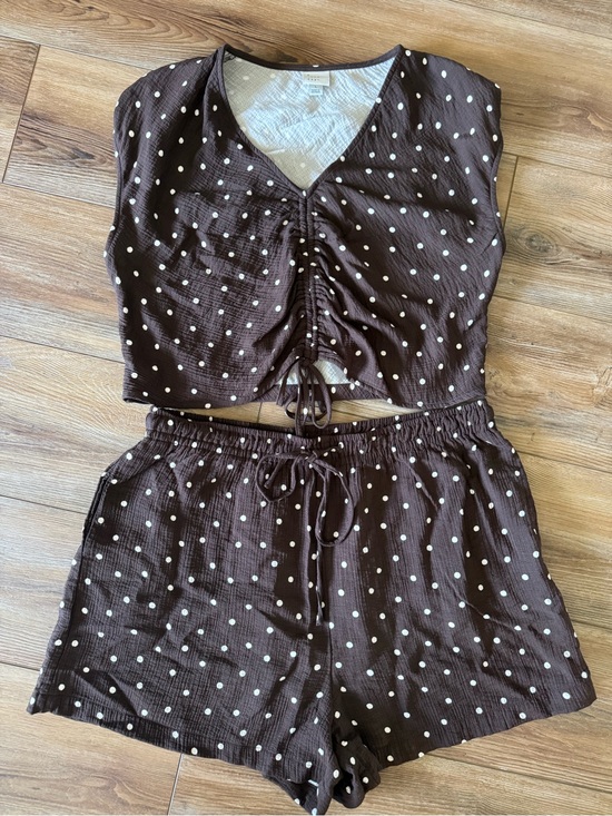 a new day Pants - a new day polka dot set